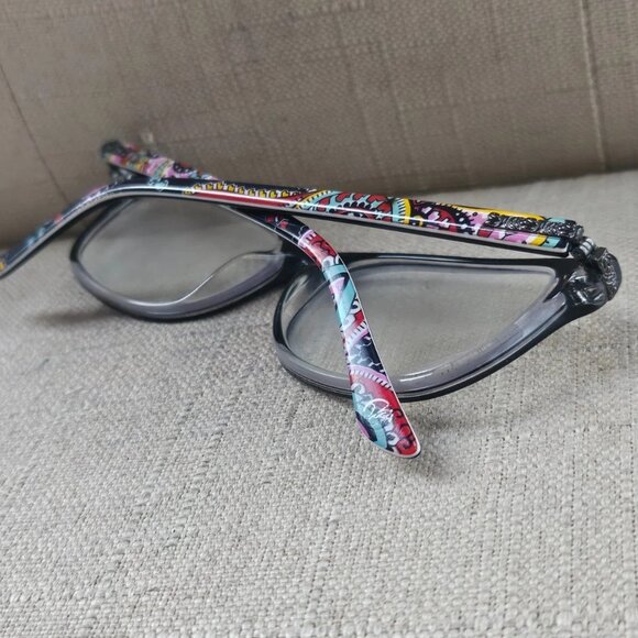 Vera Bradley Women Eyeglasses Frame Paisley PPA Black Glasses 52[]17 135 Eyewear - Picture 7 of 11